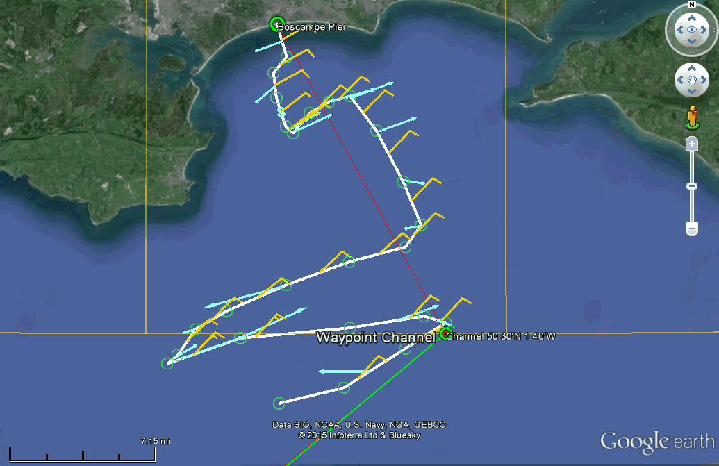 March 2015 Atlantic Attempt Map at 9am Thursday
