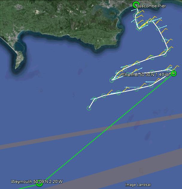 March 2015 Atlantic Attempt Map at 1640 Thursday
