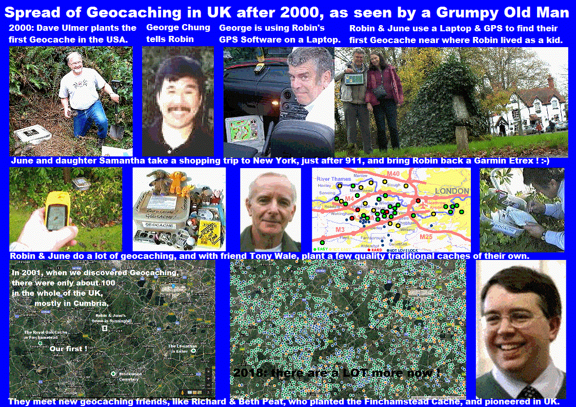 Briefing on Geocaching -spread after 2000