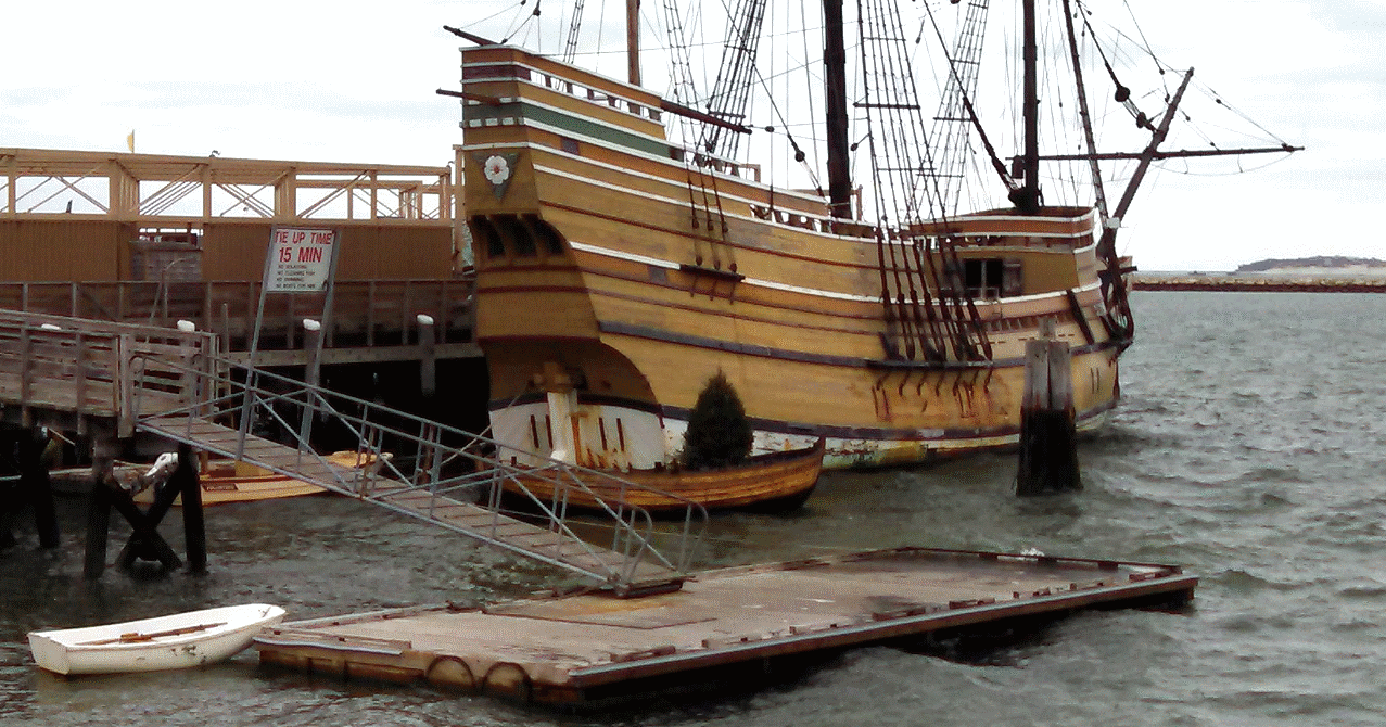 Mayflower II in Plymouth,MA,USA